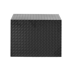 24 inch aluminum underbody truck tool box heavy duty underbed toolbox tool storage organizer chest waterproof diamond thread plate ideal for pickup truck ATV RV trailer