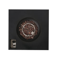 RODEO SQUARE MGO FIRE PIT TOP 40,000BTU TANK INSIDE