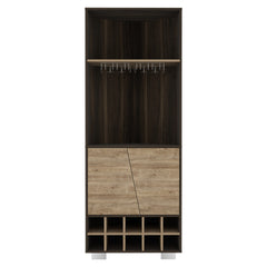 Corner Bar Cabinet Albarr, Living Room, Dark Oak / Pine