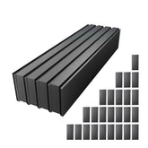 Metal Roof Panel Length 61IN Galvanized Roof Panels 25 PCS Waterproof Heavy Duty Metal Roof Panels for Outdoor House Storage Stables Patio Garages Sheds,Gray