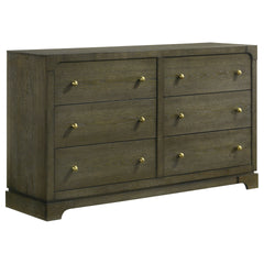 Sundance Dark Cocoa 6-drawer Dresser Cabinet
