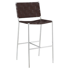 Langton Brown Upholstered Bar Chair