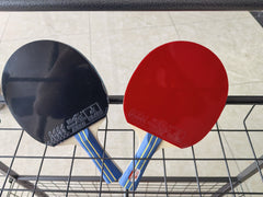 DOUBLE FISH Table Tennis Racket Set, With Two Rackets And Three Balls