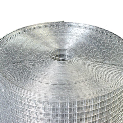 Hardware Cloth 1/4 inch 36in x 50ft 23 Gauge, Hot-dip Galvanized After Welding Chicken Wire Fence Roll Garden Plant Welded Metal Wire Fencing Roll, Rabbit Cages Snake Fence