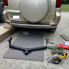 Heavy Duty Carbon Steel Class 3 Trailer Hitch 2 " Receiver Fit For 2006–2018 Toyota RAV4 675 ibs Tongue Weight 4500 lbs WD Capacity
