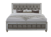 CHLOE GEMSTONE SILVER QUEEN BED