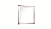 Desire Mirror – LED-Lit Frame with Metallic Trim and Generous Viewing Surface for a Sophisticated and Functional Bedroom Accent (INCLUDES ONLY MIRROR) same as G150109089 (NJ inventory)