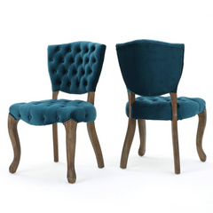 KD TUFTED CHAIR (WTHR)( SET OF 2 )