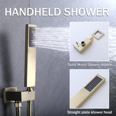 10inch Shower System With Rain Shower Faucet Sets