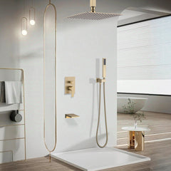 10inch Shower System With Rain Shower Faucet Sets