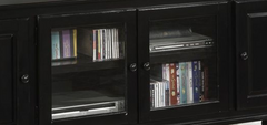 Ferla Black Finish TV Stand