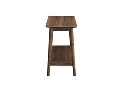 Lamonte Walnut Sofa Table w/Shelf