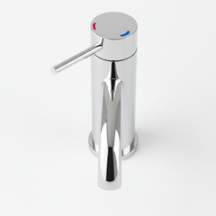 Single Handle Bathroom Faucet Lavatory Faucet Stainless Steel Single Hole-T10, Chrome