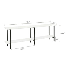 Console Table in White
