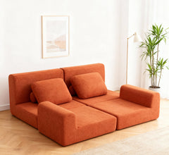 Convertible Folding Sofa Bed, Multi-Functional Sleeper Chair with Memory Foam and Back Support – Portable Futon Couch for Living Room, Bedroom, or Small Spaces.