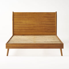 Cohron Solid Wood Platform Bed (CAL KING BED)