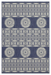 Sunshine GC_HAR2022 Blue 5 ft. 3 in. x 7 ft. 3 in. Indoor/Outdoor Area Rug