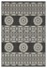 Sunshine GC_HAR2023 Anthracite 5 ft. 3 in. x 7 ft. 3 in. Indoor/Outdoor Area Rug