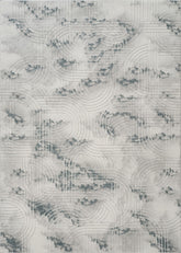Geometrix GC_DIM1003 Gray 5 ft. 3 in. x 7 ft. 3 in. Area Rug