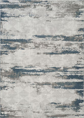Geometrix GC_DIM1011 Gray 5 ft. 3 in. x 7 ft. 3 in. Area Rug