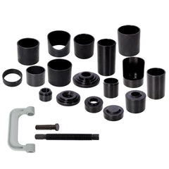 21PCS Heavy Duty Ball Joint Removal Kit,Upper and Lower Automotive Ball Joint Press Removal Tool Kit,Blue Plastic Case