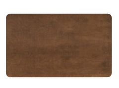 Walnut Finish Dining Table 1pc, Rectangular Tabletop Wooden Kitchen Casual Dining Furniture