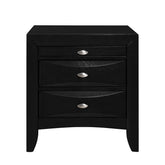 LUCILLE BLACK NIGHTSTAND
