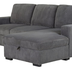 Melody Grey Sectional Without Pullout