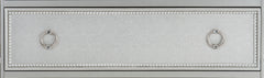 Glamorous Silver Finish Dresser 1pc 7 Drawers Beveled Mirror Trim Modern Bedroom Furniture