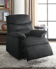 Arcadia Black Woven Fabric Motion Recliner