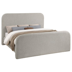 Kendra Grey Eastern King Platform Bed