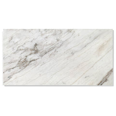 12x24 White marble, natural marble, for wall and floor, polished marble tile, natural stone, genuine marble, real marble, 1 box 4 pcs