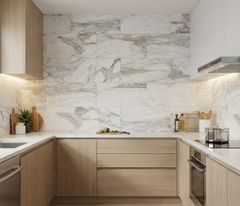 12x24 White marble, natural marble, for wall and floor, polished marble tile, natural stone, genuine marble, real marble, 1 box 4 pcs
