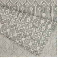 Sunshine GC_HAR2021 Silver 2 ft. 7 in. x 7 ft. 3 in. Indoor/Outdoor Area Rug