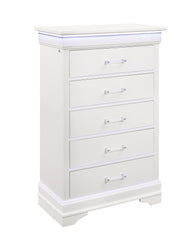 CHARLSTON WHITE KING BEDROOM SET