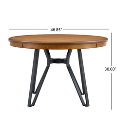 Round Dining Table (Light Ash)