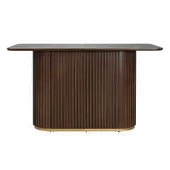 63.00"L Counter Table -Walnut