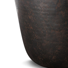 Garvy - Metal Side Table - Rustic Bronze