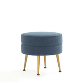 Accent Ottoman in Blue