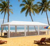 Shade Shelter,Party Tent,Outdoor Canopy & Gazebo with Removable Sidewalls