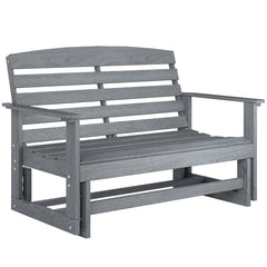 Patio Bench,Outdoor Glider Bench,Loveseat Patio Glider Bench
