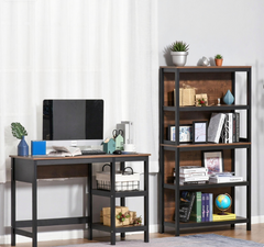 Storage Shelf Shelves for Storage, Bookshelf Utility Organizer