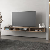 Manter Wall-Mounted Tv Stand, Living Room, Macadamia