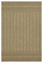 Earth GC_NTL1009 Jute/Mocha 2 ft. 7 in. x 7 ft. 3 in. Indoor/Outdoor Area Rug