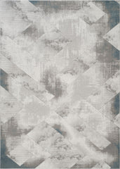 Geometrix GC_DIM1012 Gray 5 ft. 3 in. x 7 ft. 3 in. Area Rug