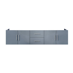 Dark Grey Double Bath Vanity 80 in. W x 22 in. D