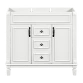 36'' Bathroom Vanity without Top Sink, Cabinet only, Modern Bathroom Storage Cabinet with 2 Soft Closing Doors and 2 Drawers