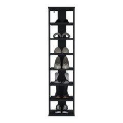 Hatch Shoe Rack– 7-Tier Slim Shoe Organizer, Modern Design