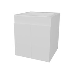 White Bathroom Vanity with two Doors