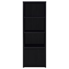 Sloat Black 3-shelf Media Tower Entertainment Pier
